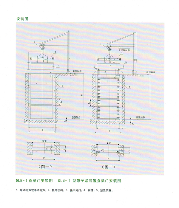 dlm型叠梁闸门